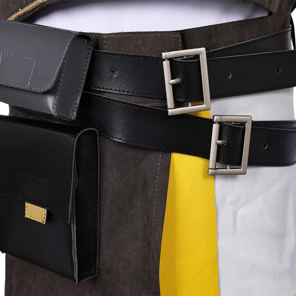 Kids Arcane Isha Cosplay Fantasia Hoed Jas Broek Kostuum Spel Vermomming Meisjes Jongens Kinderen Halloween Carnaval Rollenspel Pak