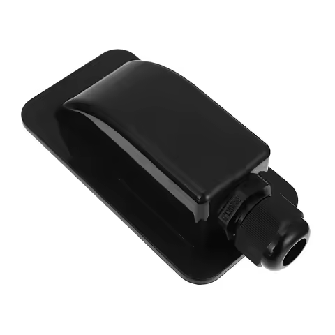 Caravan Solar Car Junction Box Cable Entry Gland Box Roof Wire Entry Cable Connector Holder for RV Yacht Motorhomes