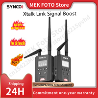 SYNCO Xtalk Link Wireless Intercom System Stable Calling Distance Up To 700 Meters A/B Dual Channel Multiple People Intercom Mic