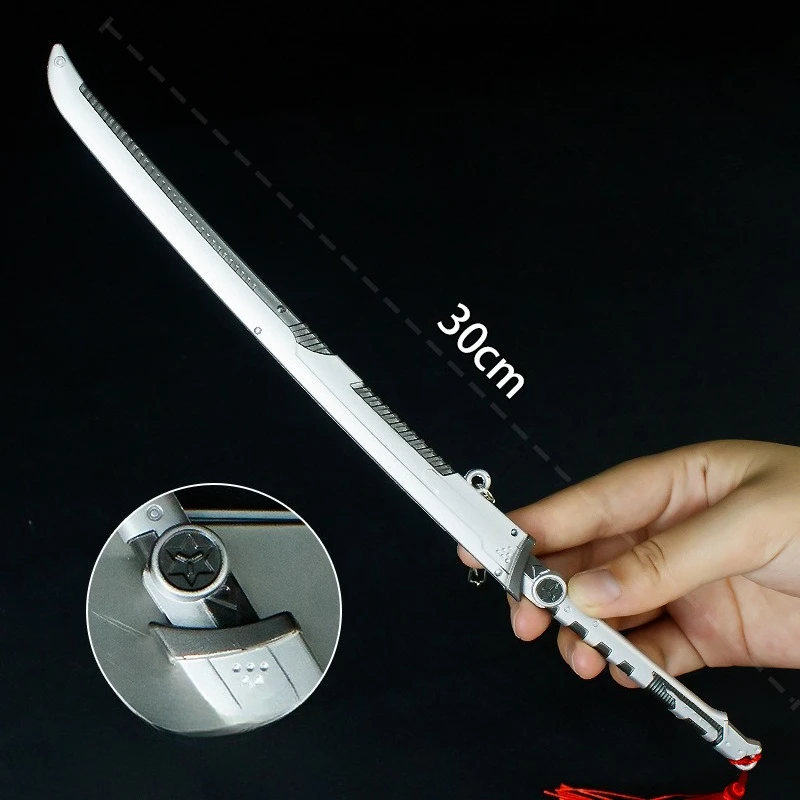 30 سنتيمتر لعبة جديدة الشكل لعبة الطرفية السيف نموذج معدني الحرفية الدعائم سطح المكتب الديكور الحلي الأولاد هدايا عيد اللعب