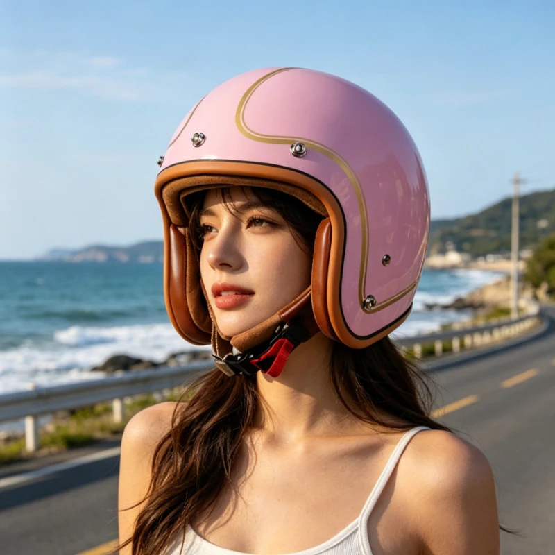 new-arrival-dot-certified-white-3-4-jet-helmet-photochromic-visor-four-seasons-weekend-leisure-riding