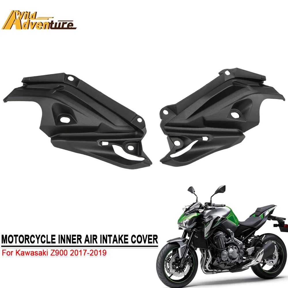 

Z900 Motorcycle Front Inner Air Intake Side Cover For Kawasaki Z900 Z 900 2017 2018 2019 Panel Bracket Vents Fairing Unpainted