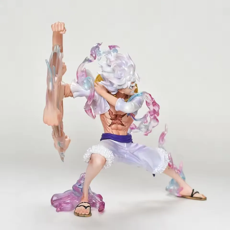 One Piece Anime Figure, Nika Luffy Action Figures, Luffy Arm That Can Turn, Pvc Statues Collection, Toy Model For Gifts - view 2