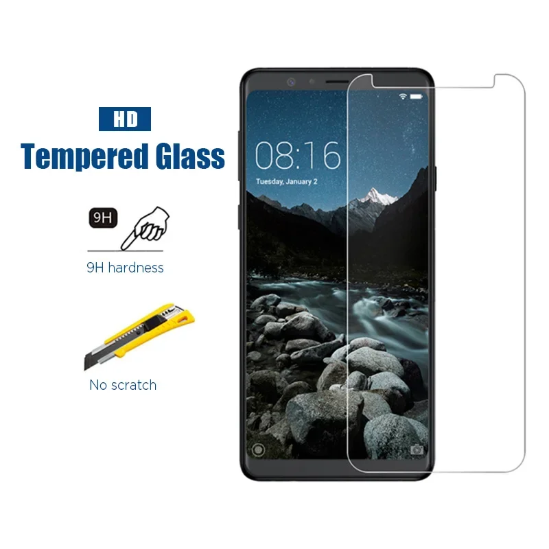 2PCS Protective Glass For Samsung Galaxy A52S A53 A33 A32 A22 A13  A51 A52 A50 A72 A71 A21S A54 A34 A14 S21 FE Screen Protector