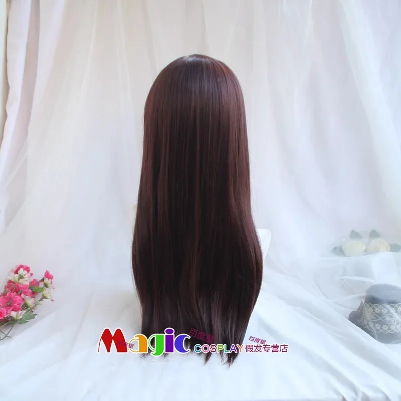 2025 aaa Hakurei Reimu pelucas TouHou Project Remilia Scarlet Cosplay peluca largo rizado ondulado pelo sintético resistente para mujeres
