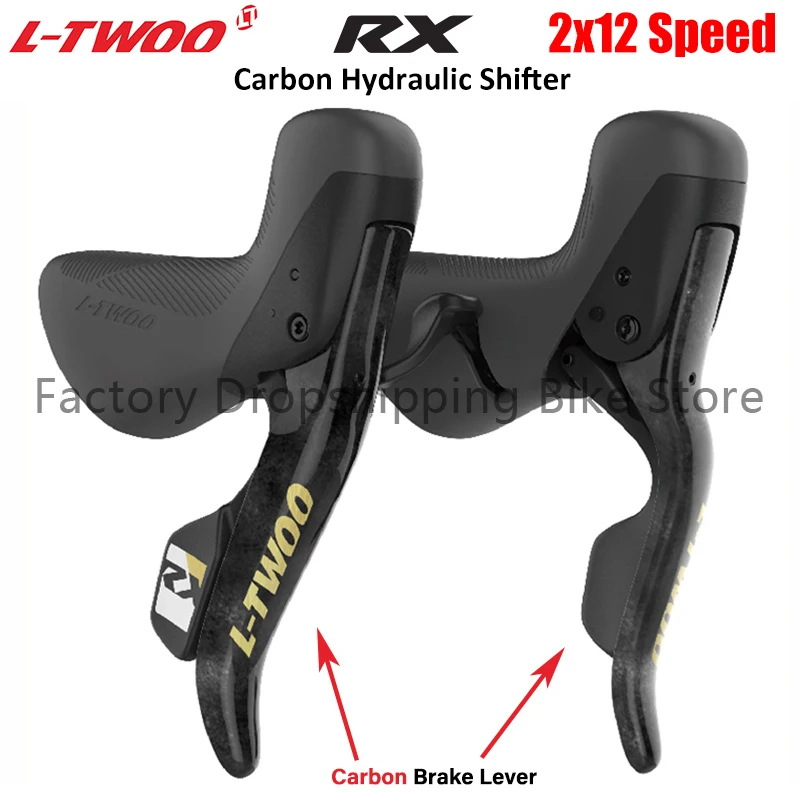 LTWOO RX/R9/R7 Road Bike Hydraulic Disc Brake Shifter Levers 2x12/2x11/2x10 Speed Carbon Switch Bicycle Shifter