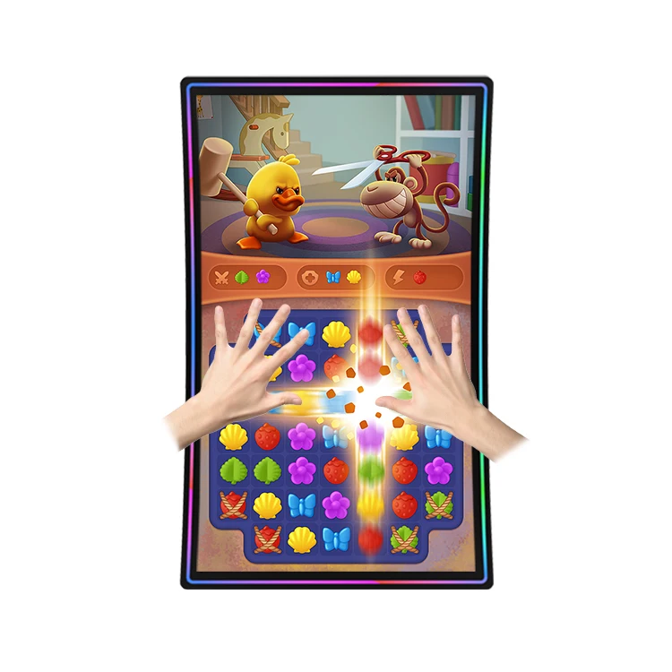 49 Inch Indoor Touch Screen Display Pos Monitor Curved Gaming Monitor for Skill Game Machine Cabinet