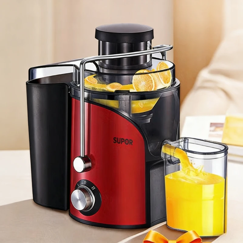SUPOR Juicer, Multi-functional Food Processor with Pulp and Juice Separation, Home Fresh Fruit and Vegetable Juicer