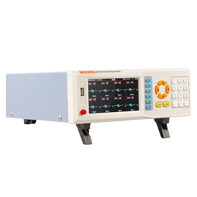 VC8801 Desktop Multi-channel Temperature Patrol Meter 8/16 Channel Intelligent Acquisition Temperature Rise Test Detection