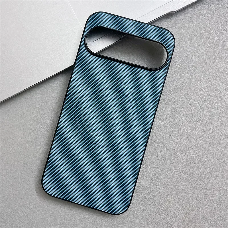 Textura de fibra carbono à prova de choque caso telefone para google pixel 9 xl 8 7 6 pro 5a magnético para magsafe carga sem fio capa