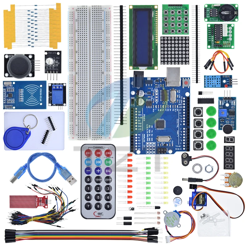 Imagem -03 - Tzt Rfid Starter Kit para Arduino Uno r3 Versão Atualizada Learning Suite com Caixa de Varejo Kit Faça Você Mesmo Eletrônico