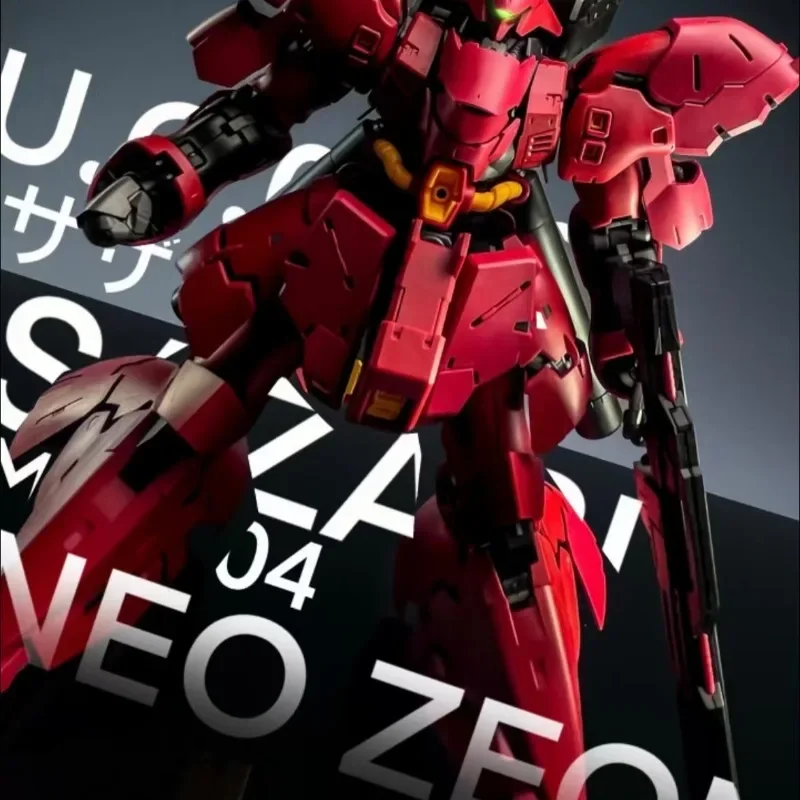 In Stock【New product】YUSHANFANG MODEL RG Enlarged Version 1/96 Sazabi Assembly Model Kit Robot Action Figure Model Toy Gifts