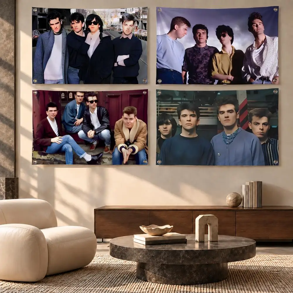 The Smiths British Indie Rock Art Flags Festive Decorative Banner for Camping, Family Parties & Garden Wall Decor, Great Gift