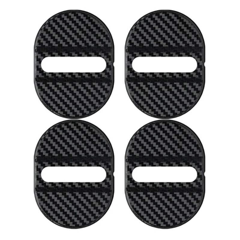 

4pcs Car Door Lock Protective Cover Plastic Cushion Anti Rust Sleeve For Car Door Lock Car Accessories