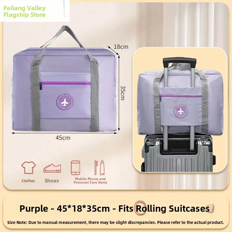 large-capacity-travel-bag-handheld-thickened-short-trip-waterproof-luggage-storage-bag-for-air-travel-and-daily-use