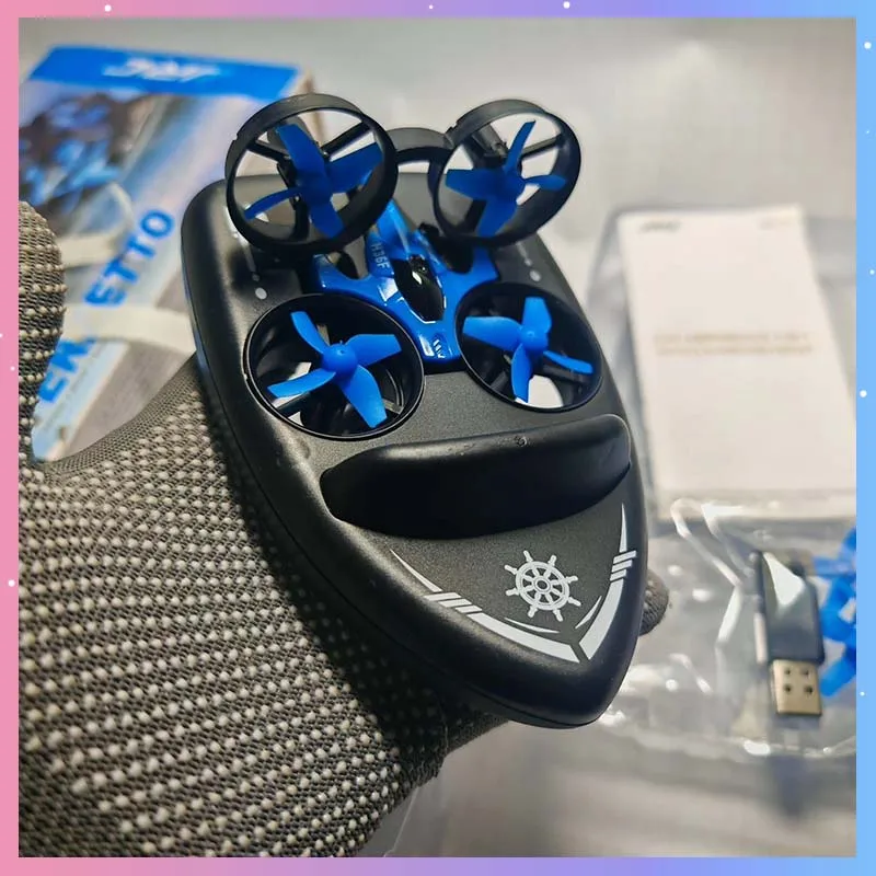 

Радиоуправляемая игрушка JJRC H36F RC Мини-дрон Лодка 2,4G 3в1 Радиоуправляемый автомобиль Летающий Водонепроницаемый Дрон Лодка Модель игрушки Квадрокоптер Лодка RC Вертолет