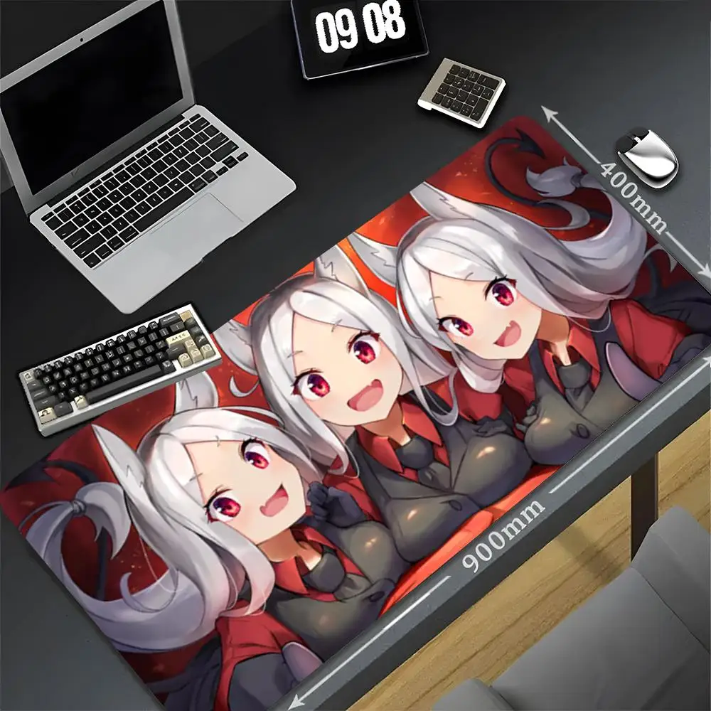 Helltaker Anime Mouse durable Pad 90x40 cm Kawaii Desk Mat Xxl Pc Gamer Gaming Computer Offices Mousepad Keyboard