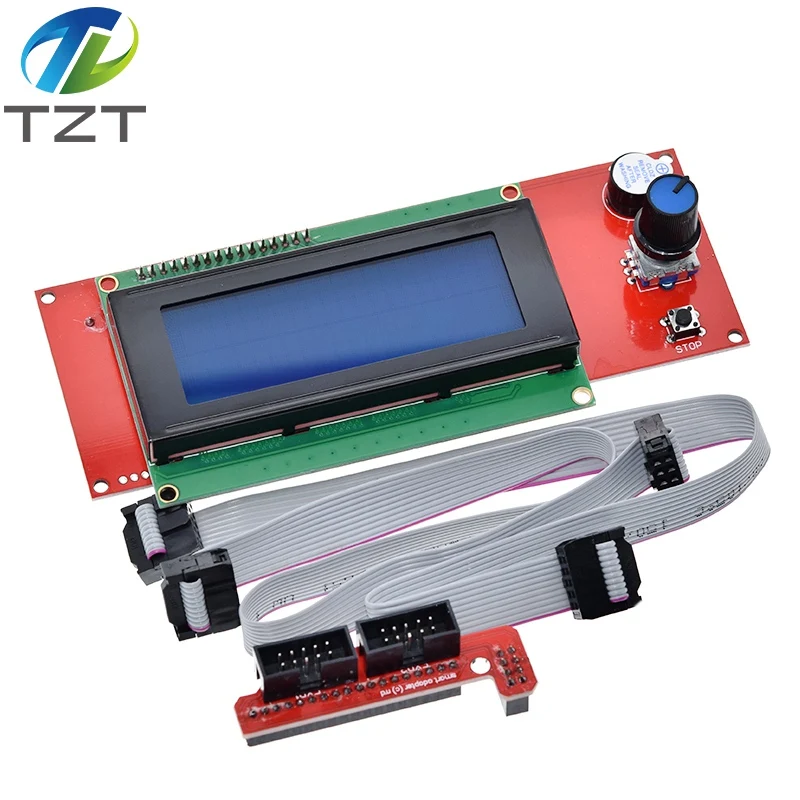 

1/3PCS 3D Printer 2004 LCD Controller With SD Card slot for ramps 1.4 - reprap display For 3D printer
