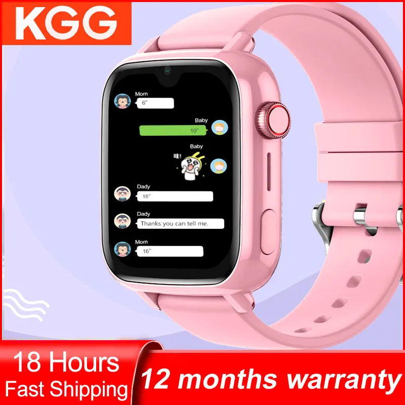 4G Smart Watch Kids GPS WIFI Video Call SOS APP Download Child Smartwatch Camera Monitor Tracker Location Phone Watch