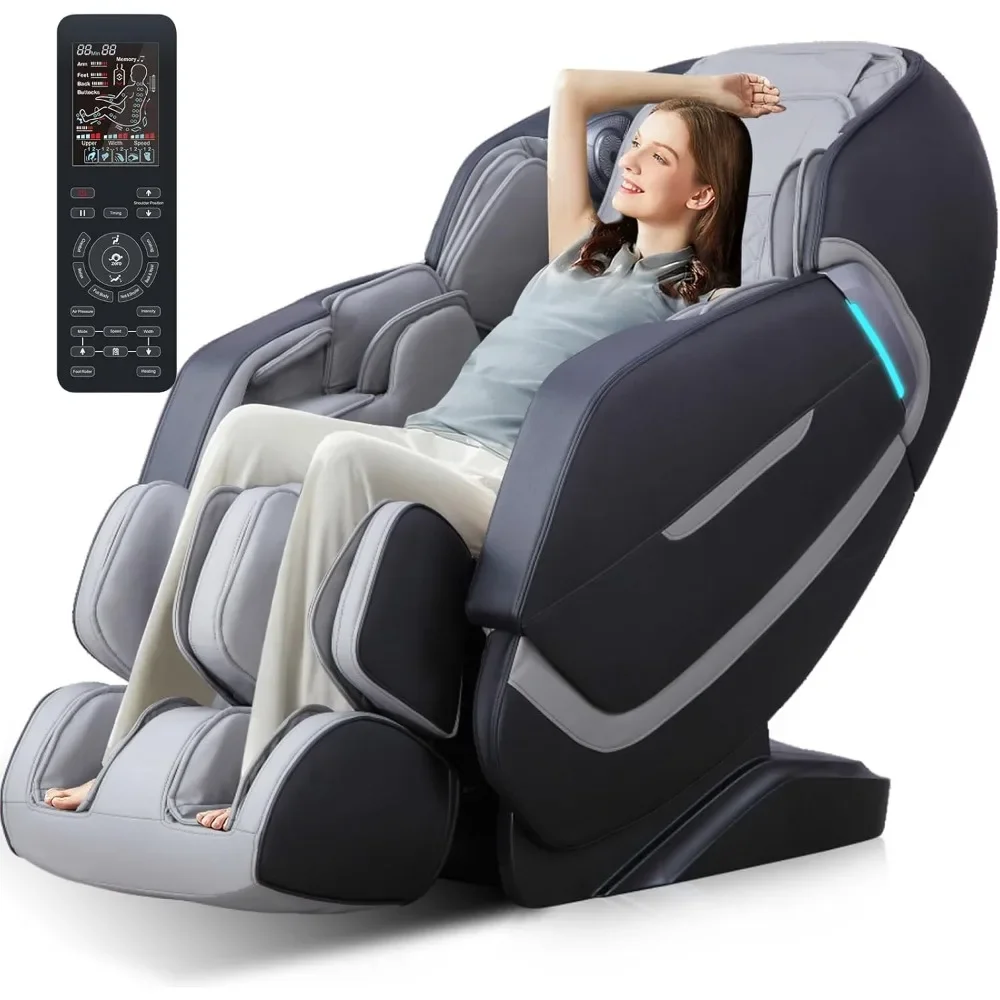 

Full Body Massage Chair, Electric Shiatsu Massage Chair , Heating, Deep Yoga Stretch, and Extendable Footrest, Massage Chairs