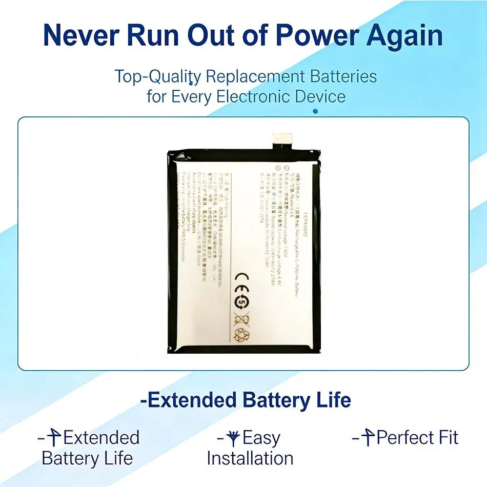 

Аккумулятор для мобильного телефона 3315 мАч B-E8, долговечный, для Vivo V11, V11i, Y97, 1806, V1813T, V1813A, безопасный