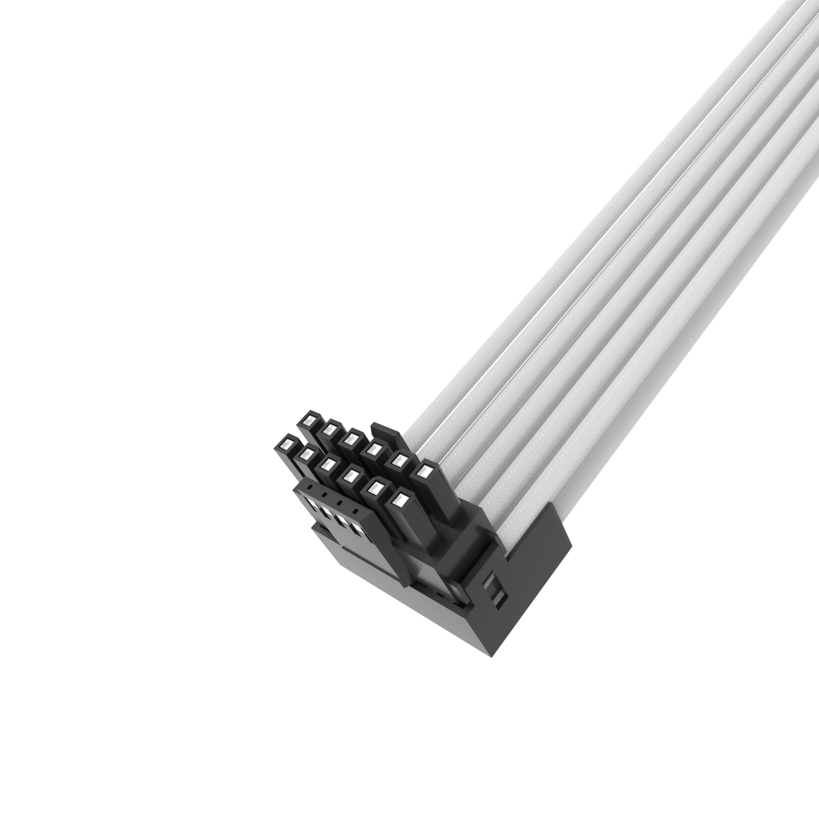 

5pcs 12VHPWR Right Angle Adapter Gaming PC Extension Cord PCI-E Cable for Power & Extension Cords