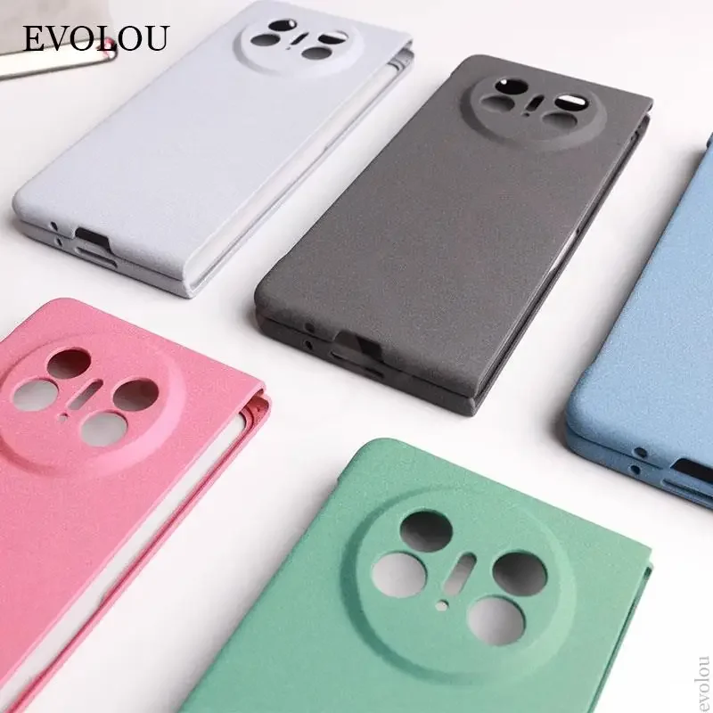 

Sandstone Matte Hard PC Phone Case for Huawei Mate X5 X3 X2 XS2 Ultra Slim Shockproof Full Protect Bumper Cover for Nova Flip