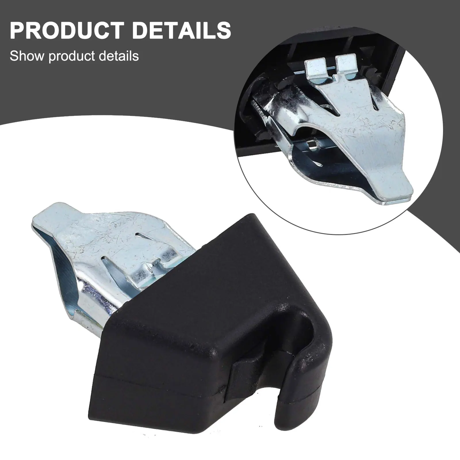 

For Pontiac G8 2008-09 Sun Visor Holder Clip Black Wear-resistant Material Fitment For SSV VM Fitment For VE SV6