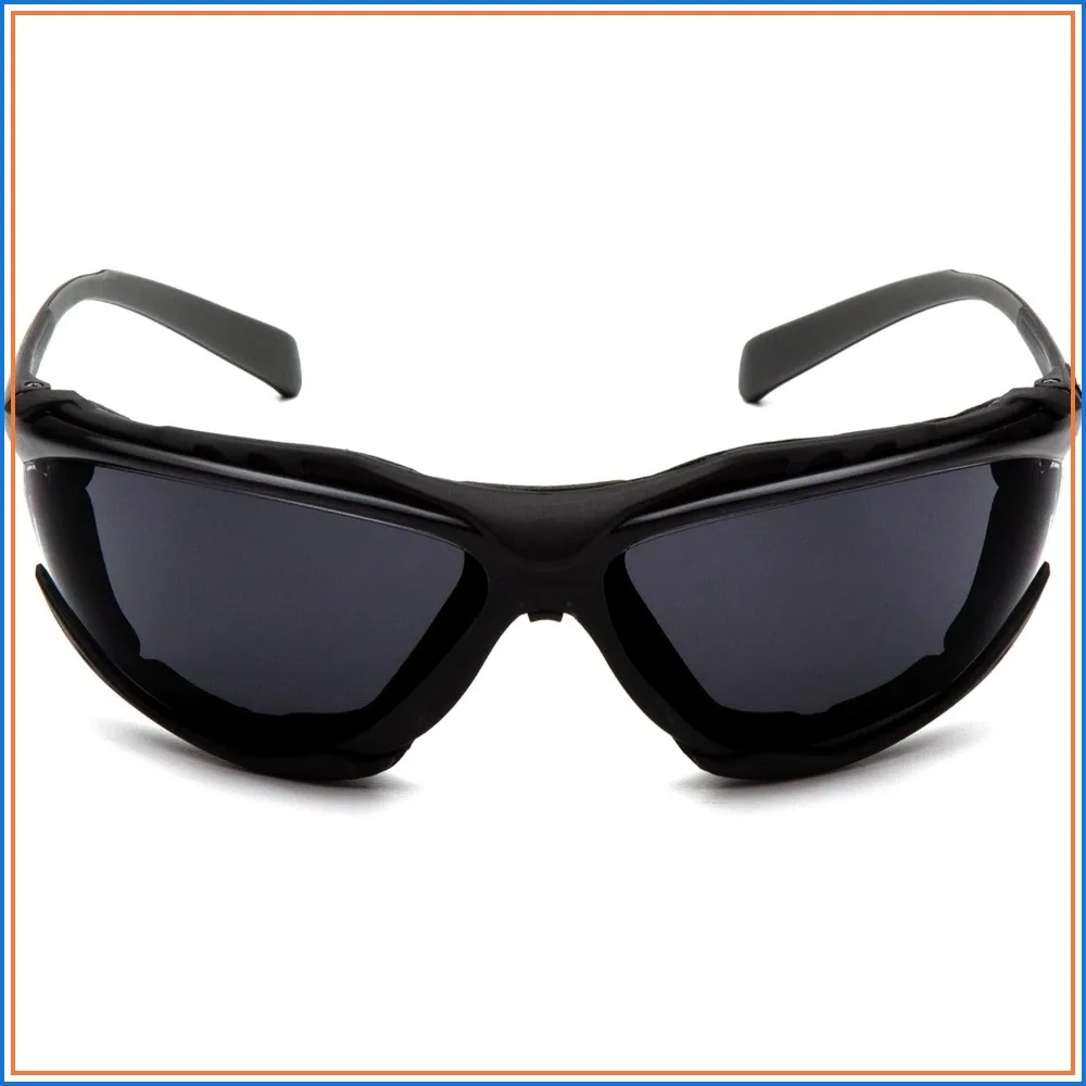 

Safety Glasses Eye Protection, Amber H2X Anti-Fog Lens for Clear Vision