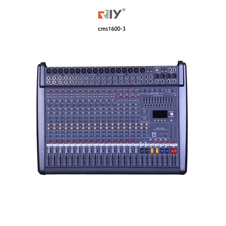 CMS 1600-3 أداء خارجي احترافي 16 قناة خلاط منزلي KTV خلاط USB