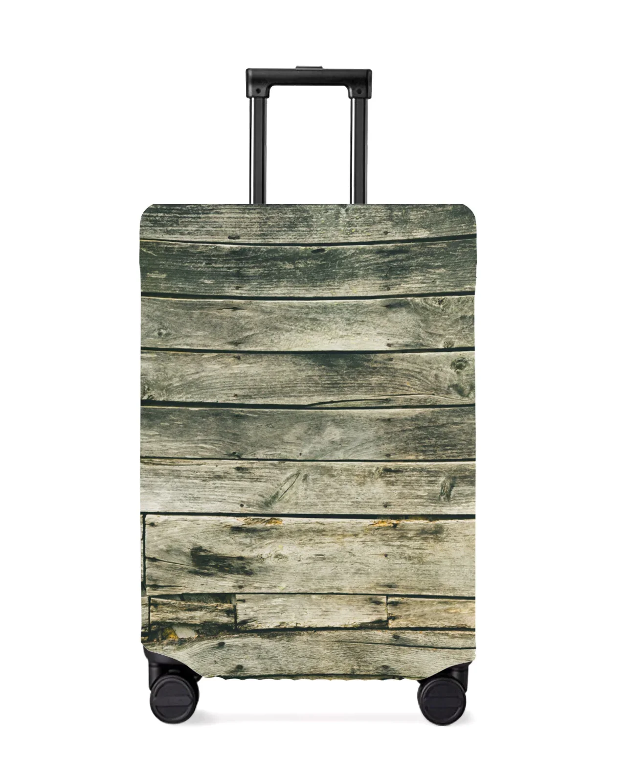 Wood Grain Retro Travel Luggage Protective Cover for 18-32 Inch Travel Accessories Suitcase Elastic Dust Case Protect Sleeve