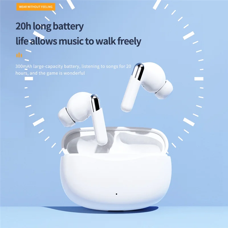 

AI TWS Bluetooth 5.4 Наушники AI Мгновенный перевод Наушники Интеллектуальный голосовой помощник Спортивные наушники-TCES
