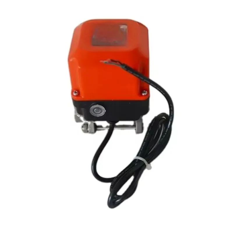 DN32 Hoge lage temperatuurbestendige keramische kern Driedraads kunststof kogelkraan Elektrische lijm met positiefeedback