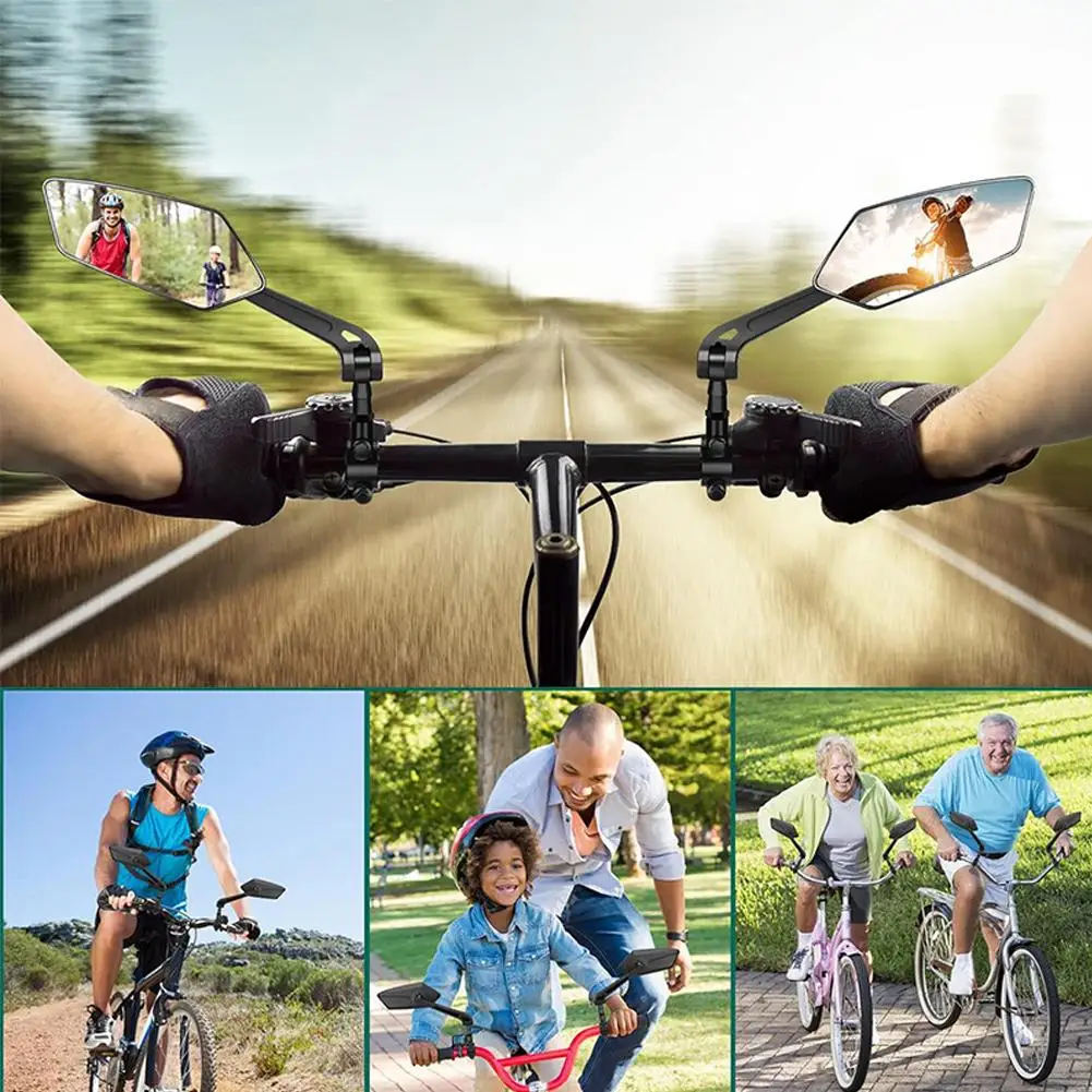 

Bicycle Mirror 360 Rotating Wide Range Adjustable for Bicycle Electric Reflec Reflector Retrovisor Moto Bycicle Accessories