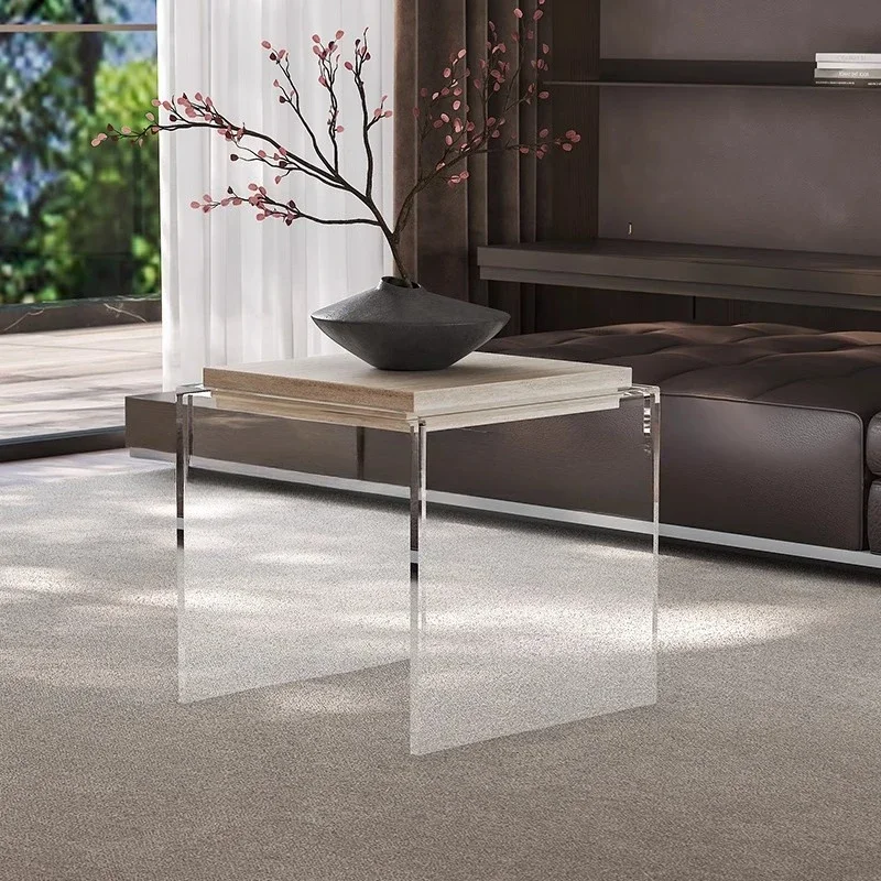 

High-end living room creative square sofa shelf