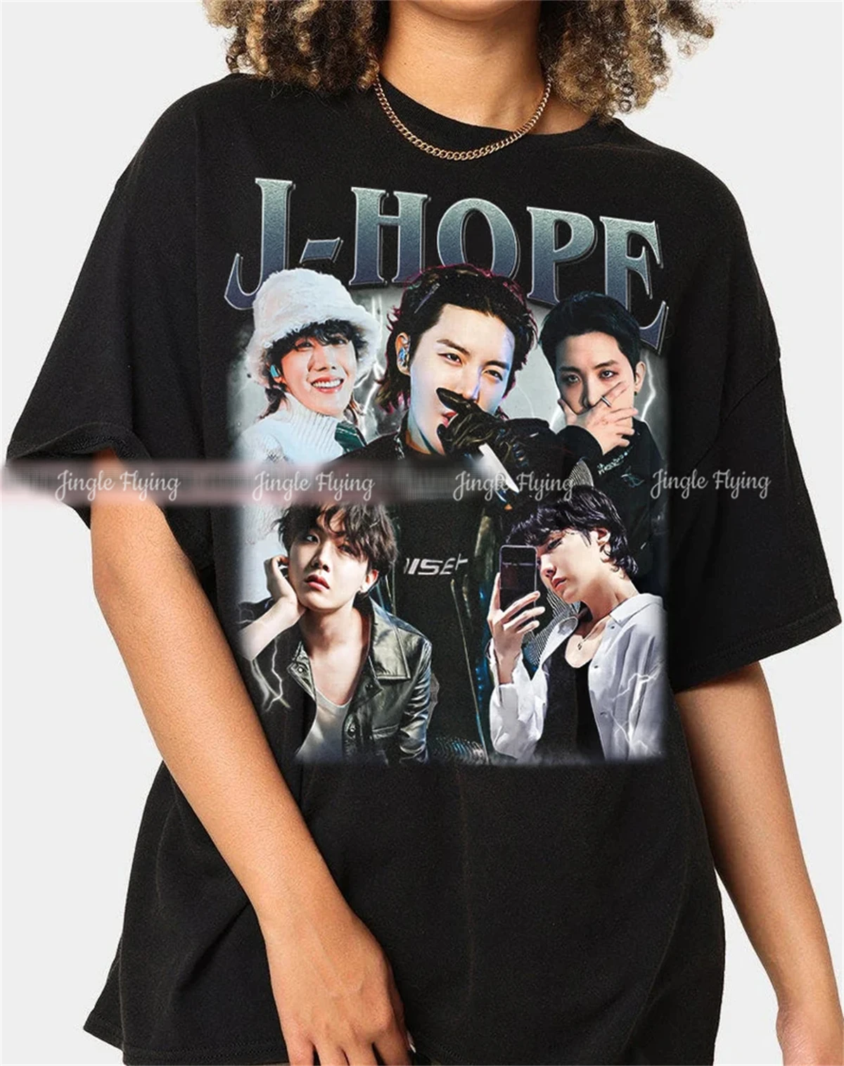 100% Cotton Hope Korean Pop Tshirt Vintage Unisex Shirt