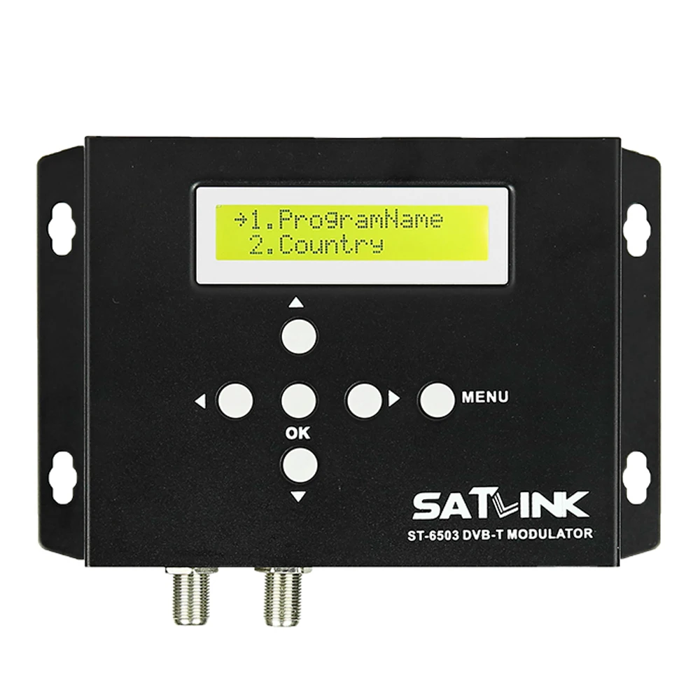 Satlink ST-6503 DVB-T Modulator COFDM Modulation and H.264 50-860 MHz 70-100 DBuV
