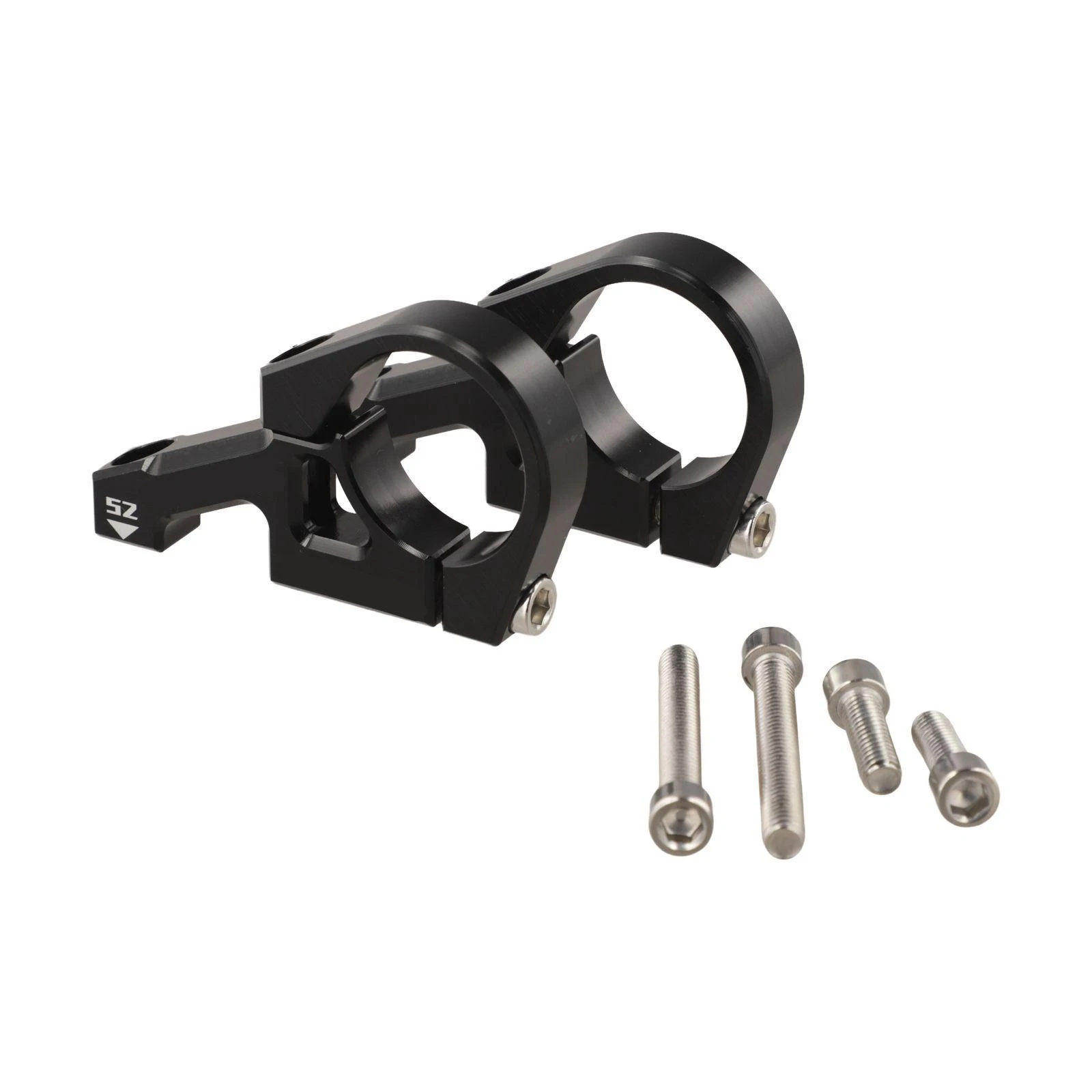 31.8mm Handlebar DH for Mountain Bike CNC Process Clamp Diameter Long for service Life Stem Lifting Height Aluminium Alloy Stem