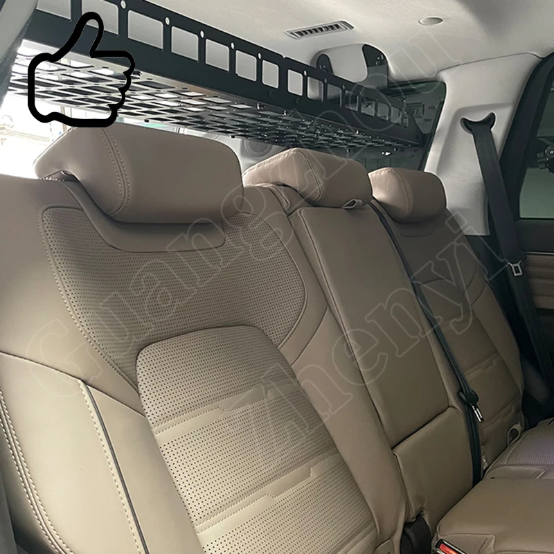 التمهيد الخلفي الجذع نافذة صناديق تخزين الأمتعة المنظم مجموعة لوحة مولي ل BAIC بكين BJ60 2022-2025 #3