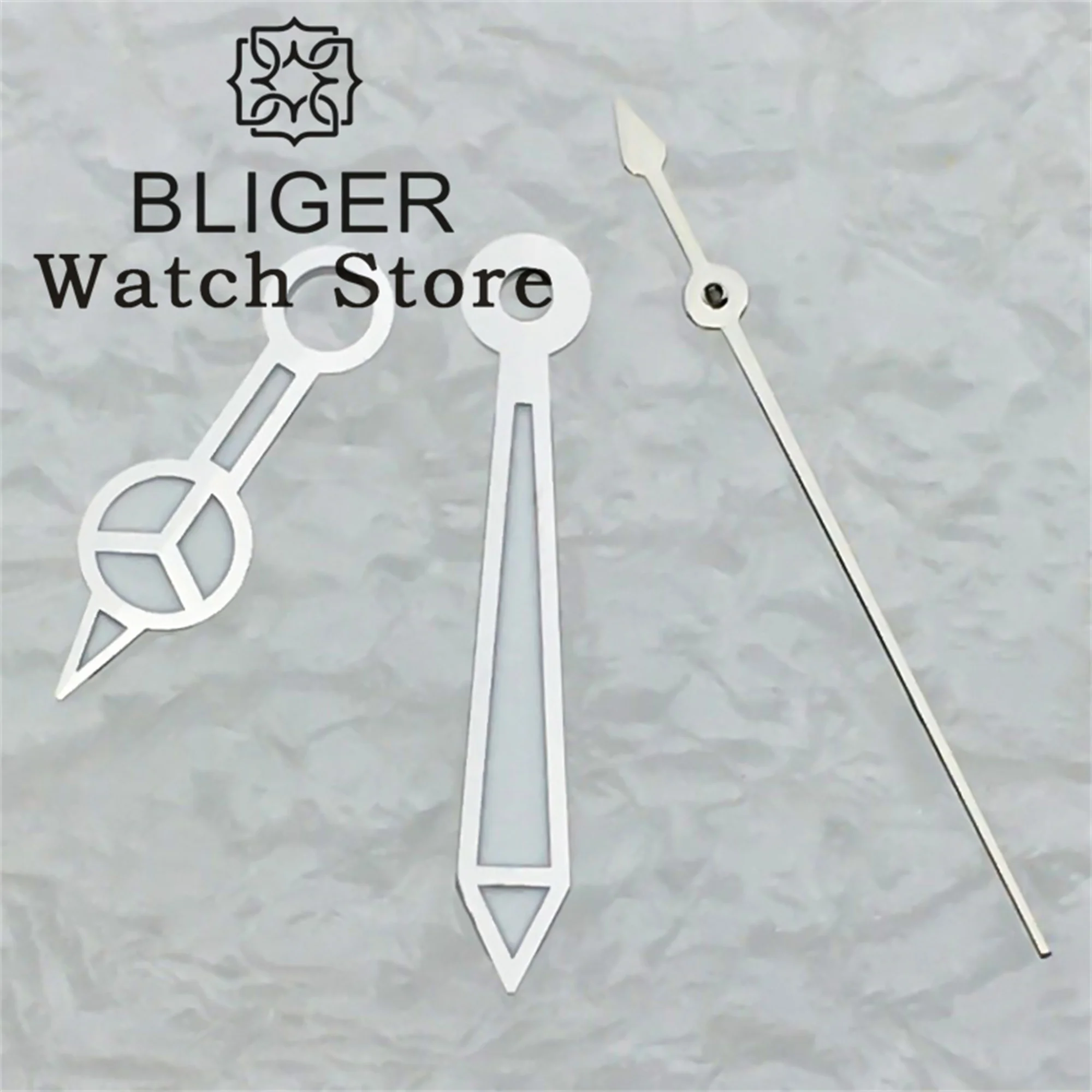 Bliger นาฬิกามือทองเงินมือพอดีกับ NH34 NH35 NH36 NH37 NH38 NH39 NH70การเคลื่อนไหว NH72