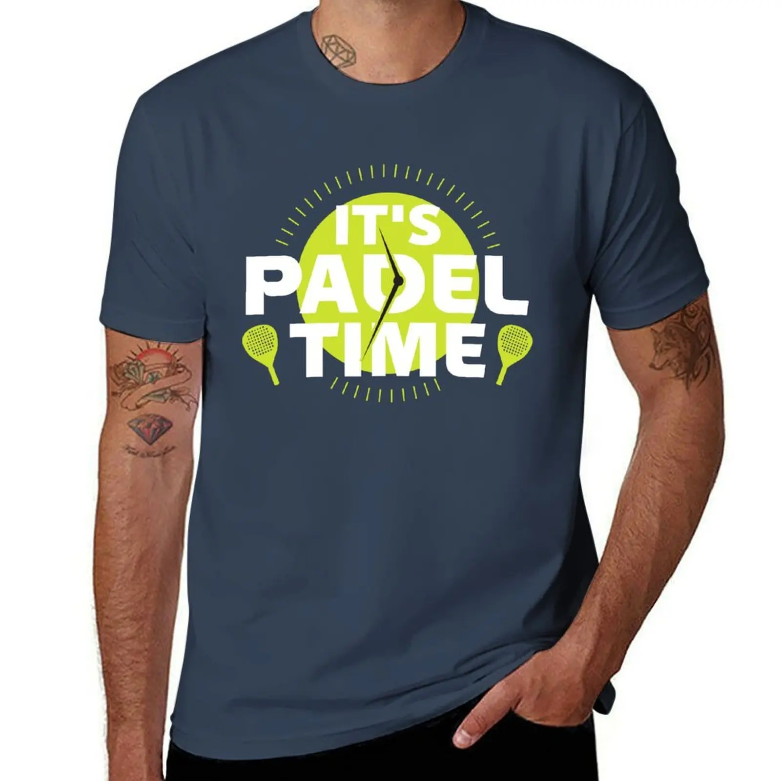 

It's Padel Time Padel Time Another Padel Game T-Shirt man t shirts for men cotton t shirts man 100% T-Shirt