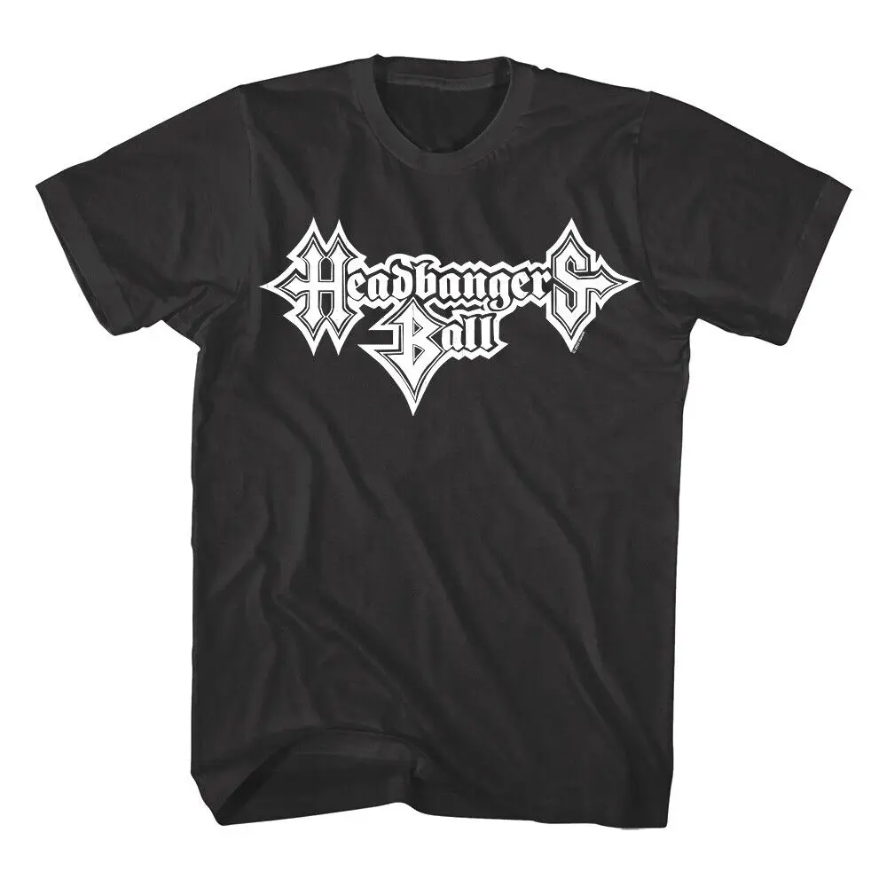 MTV Headbangers Ball Heavy Metal Vintage Logo Men's T Shirt Concert Music