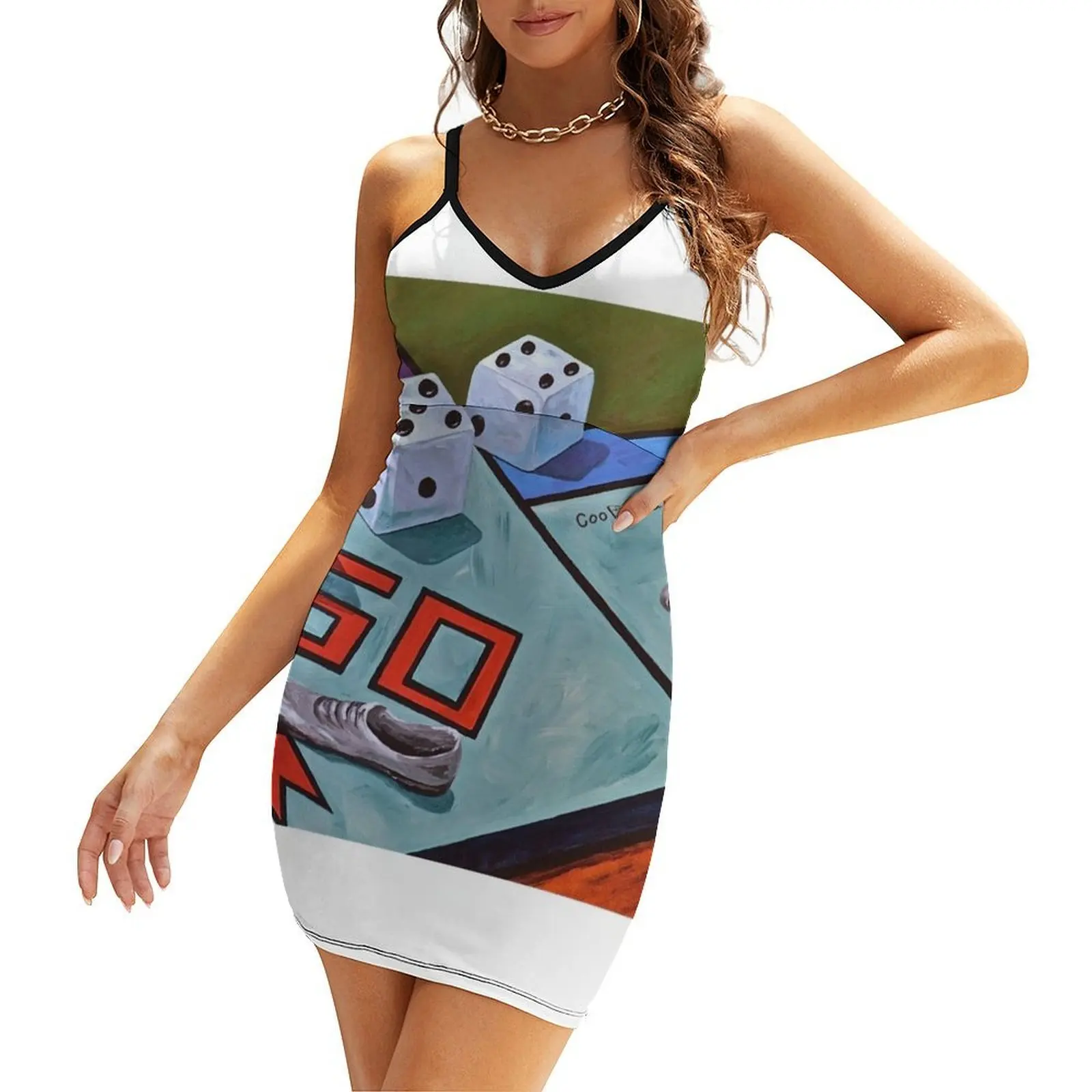 

The 19th Hole Sling Dress Female clothing elegant party dress for women 2025 Women dresses summer