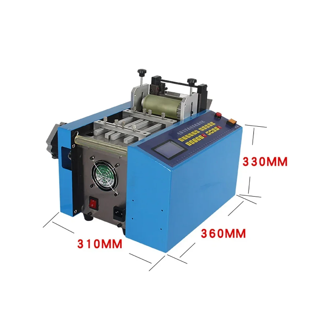 Microcomputer Auto pvc cutting machine Pipe Heat-shrink tube cutter,Rubber strip,Silicone pipe,PVC,PU,Glass fiber tube Wire rope