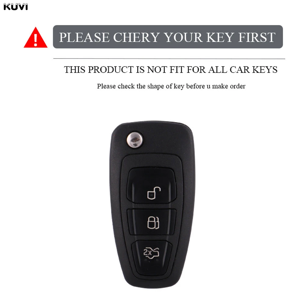 Picture 5: Soft TPU Car Flip Key Case Cover Shell For Ford Ranger C-Max S-Max Focus Galaxy Mondeo Transit Tourneo Custom Fob Accessories