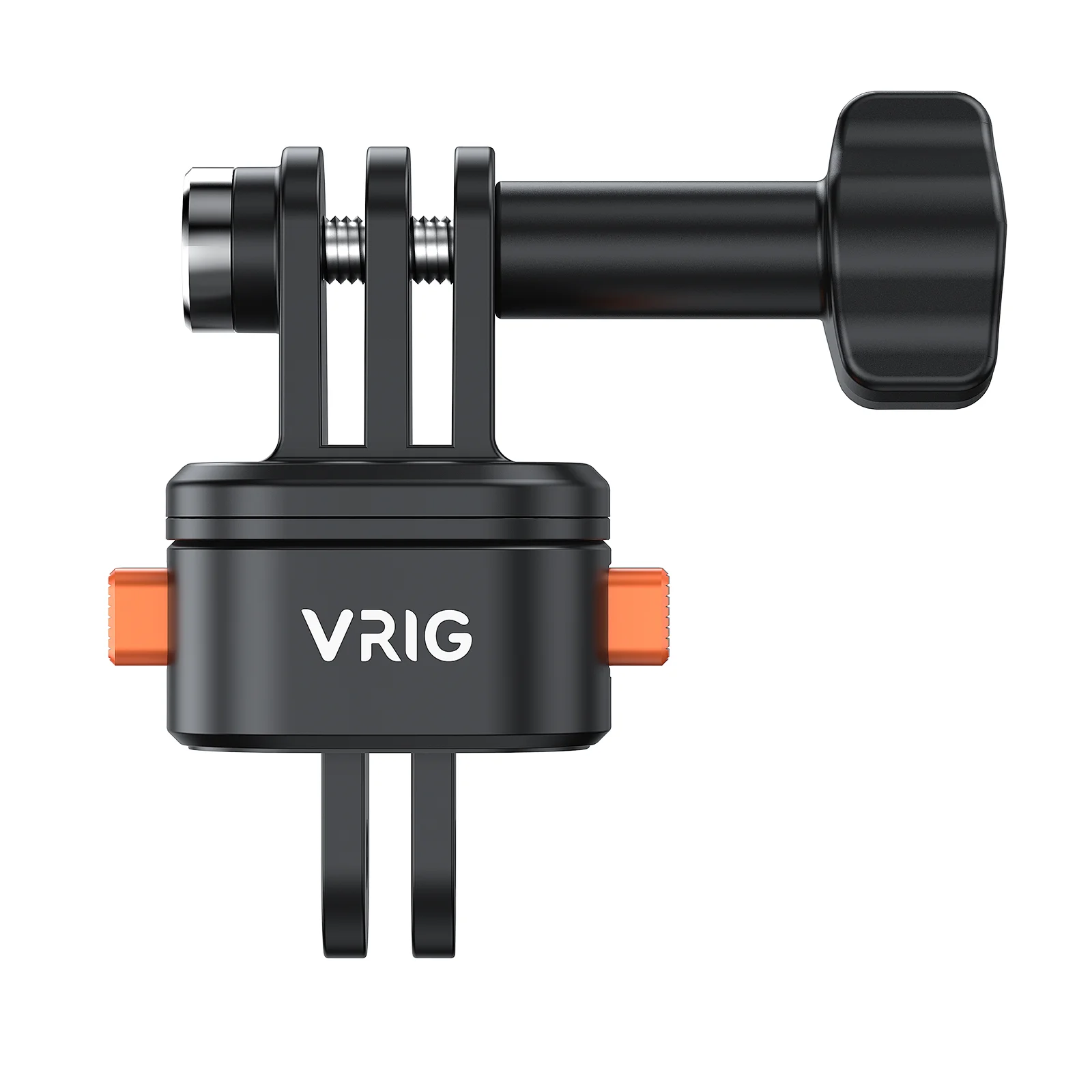 VRIG Magnetische snelkoppelingsadapter Actiecamerabevestiging Klauw Mini Dubbele Vergrendeling voor Statief Selfiestick Insta360 Smartphone Vlog