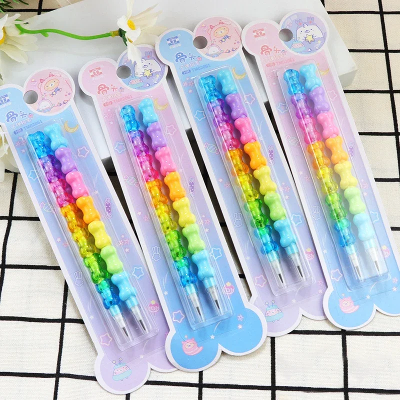 Cute Cartoon Mechanical Pencils Kawaii HB Non Sharpening Pencils Students Writing Tools Japanese Stationery Kids Gift Office