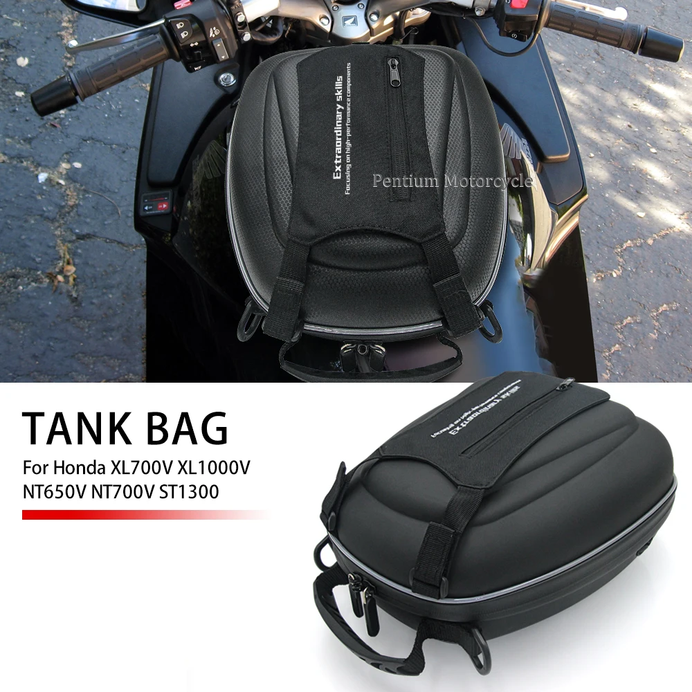 Motorcycle Tank Bags Mobile Waterproof Navigation Travel Tool Bag For Honda XL700V XL1000V NT650V NT700V ST1300