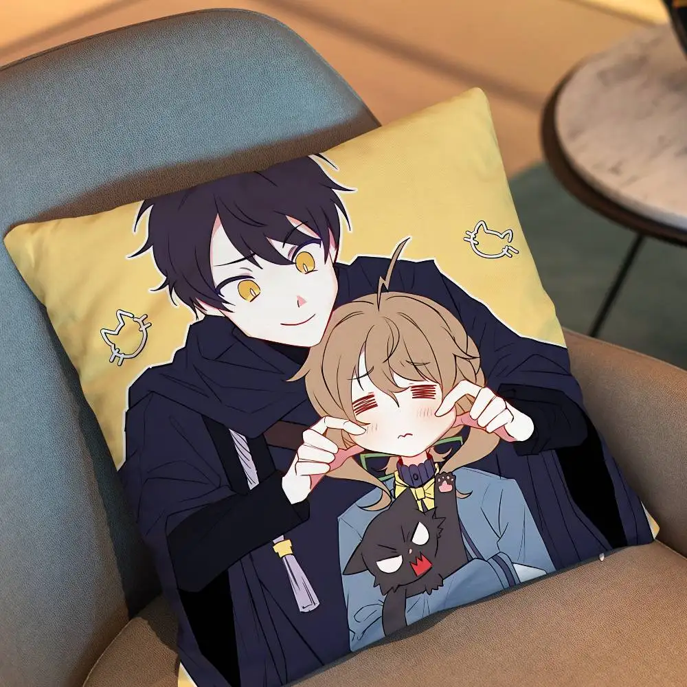 Nero Monica Everett Secrets of the Silent Witch Pillow Case cover Nap Time Sofa Living home Room Bedroom Backrest Cushion