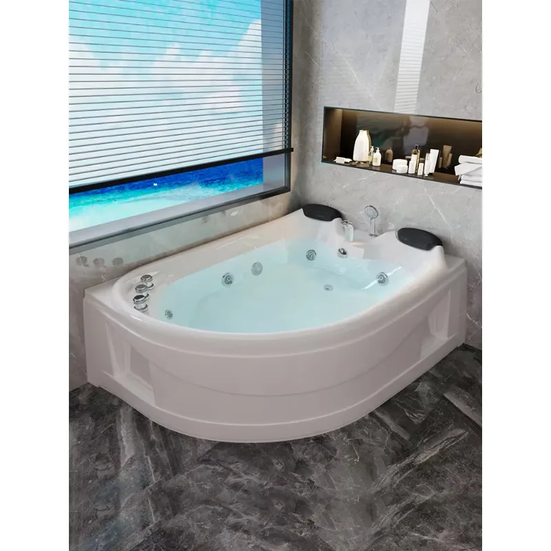 Back To Wall Luchtbel Rechthoek Bad Whirlpool Bad Inloopbad